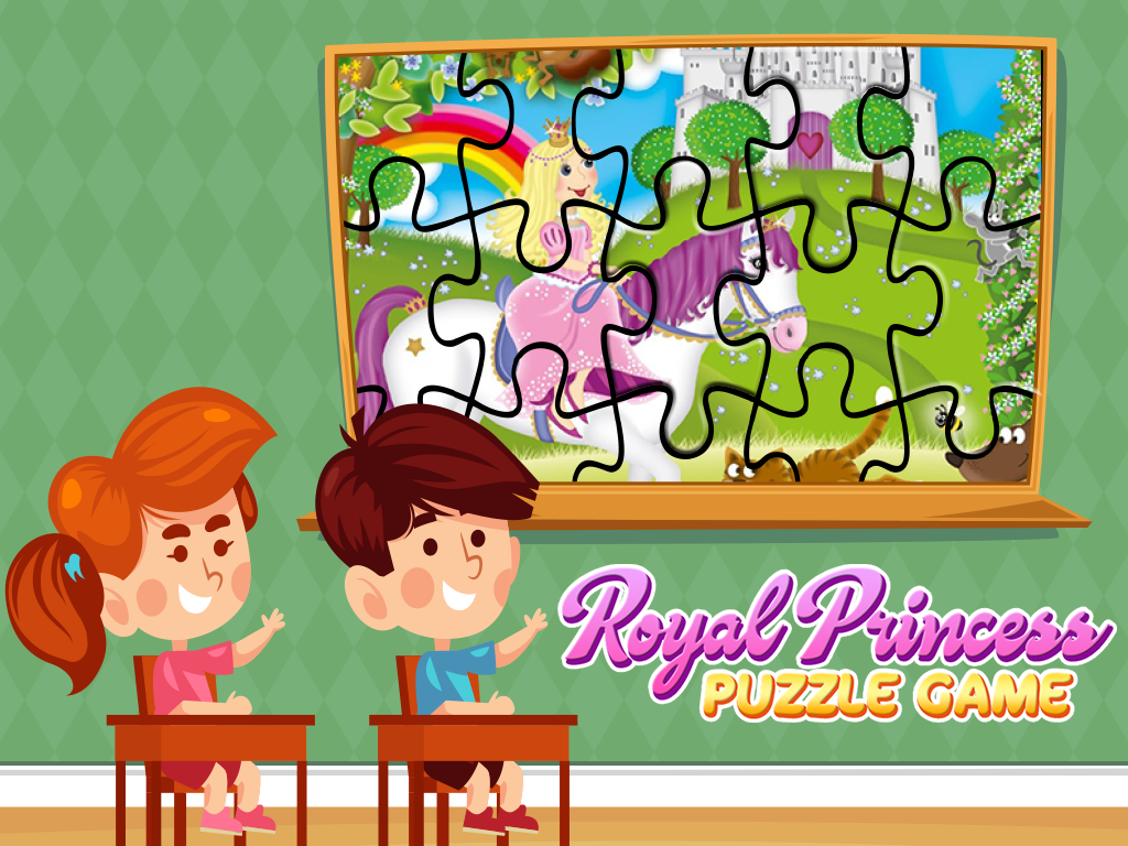 Royal Princess Jigsaw Puzzle: Princess Girls Game截图2