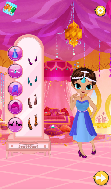 Princess Shine and Sister Shimer Dress up Party截图3