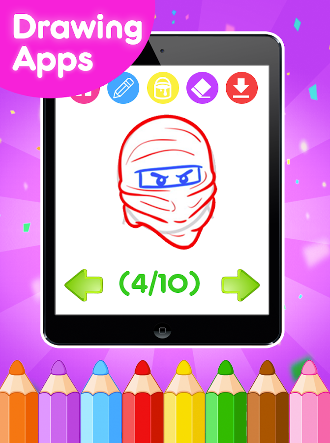 How To Draw NinjaGoes For Kids截图2