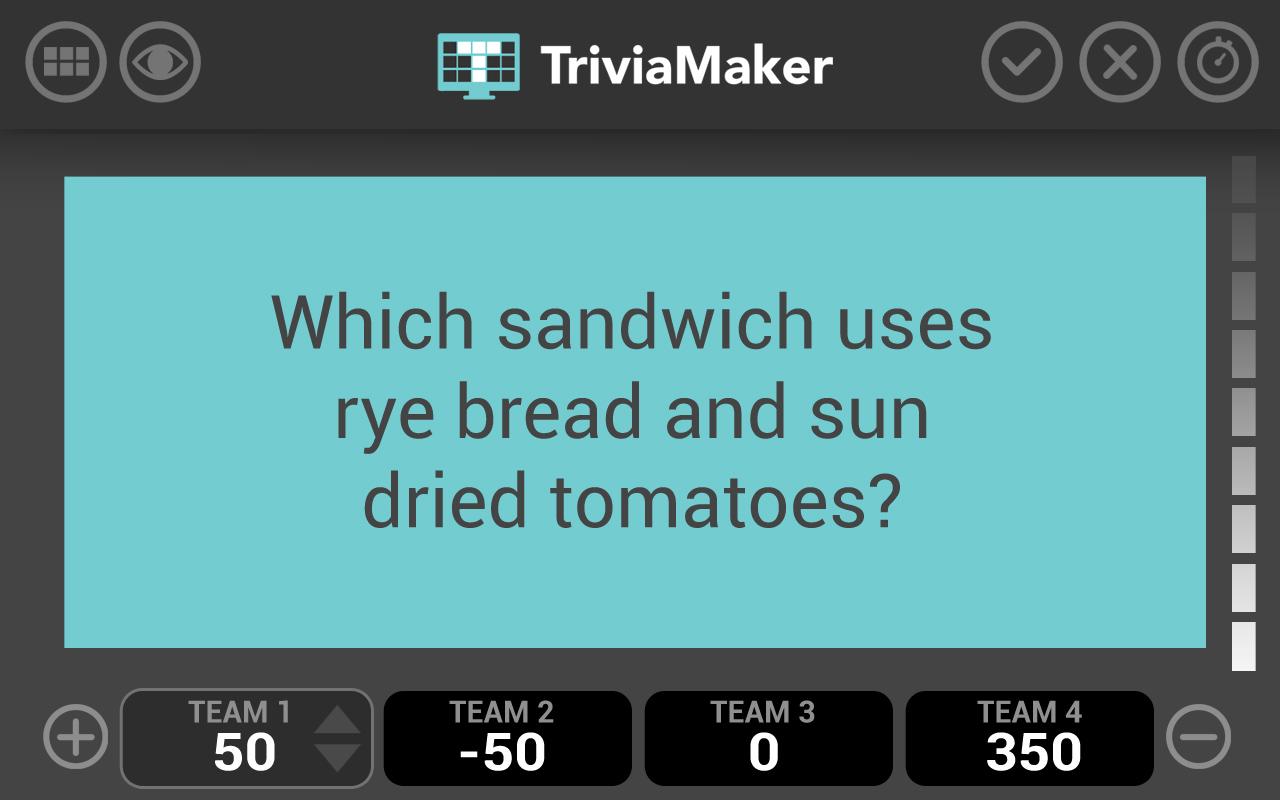 TriviaMaker - Custom Quiz and Trivia Maker截图1