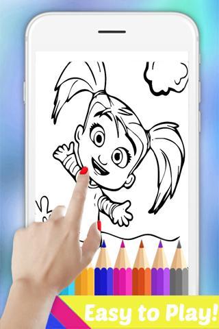 Katte & Mimm-Mim coloringbook截图2