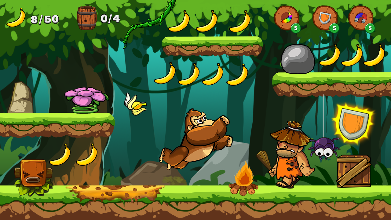 Jungle Kong Run截图4