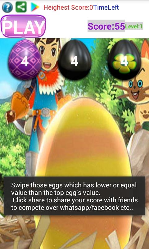 Egg-Swipe Game截图1