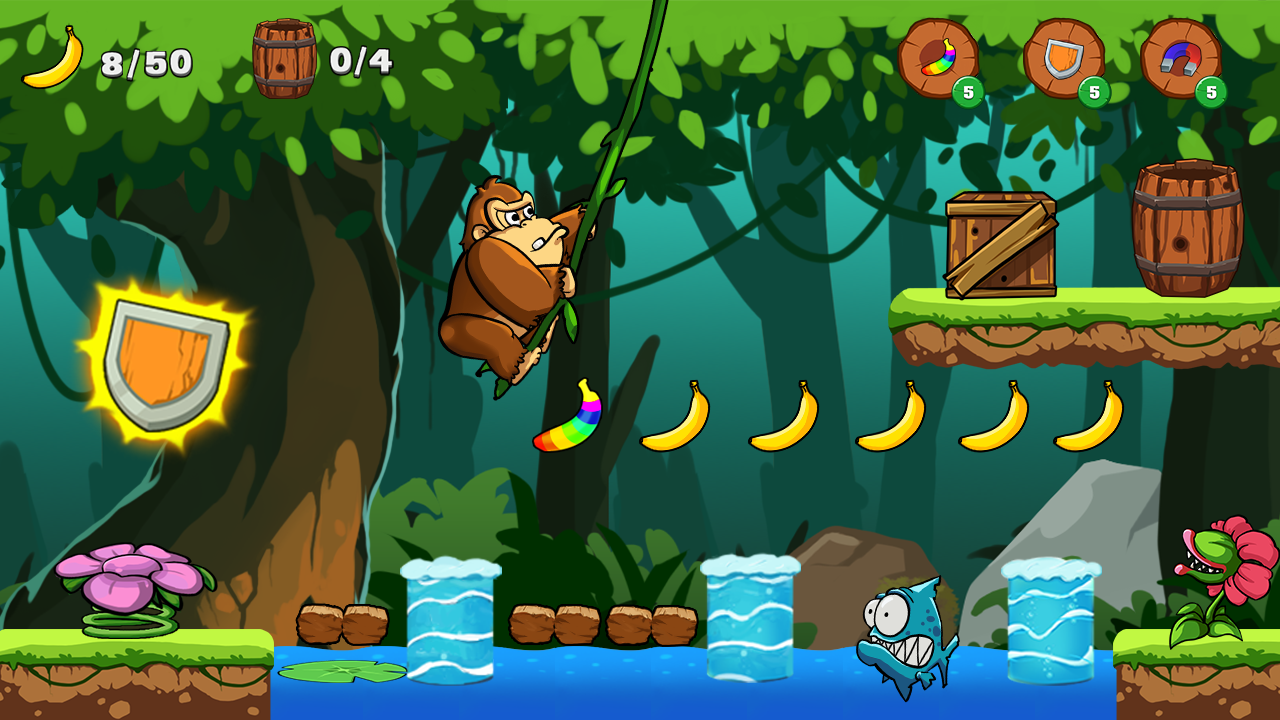 Jungle Kong Run截图3