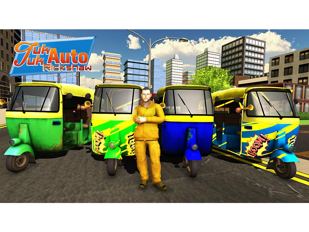 Tuk Tuk Auto Rickshaw Driver 2018: Transport Games截图5