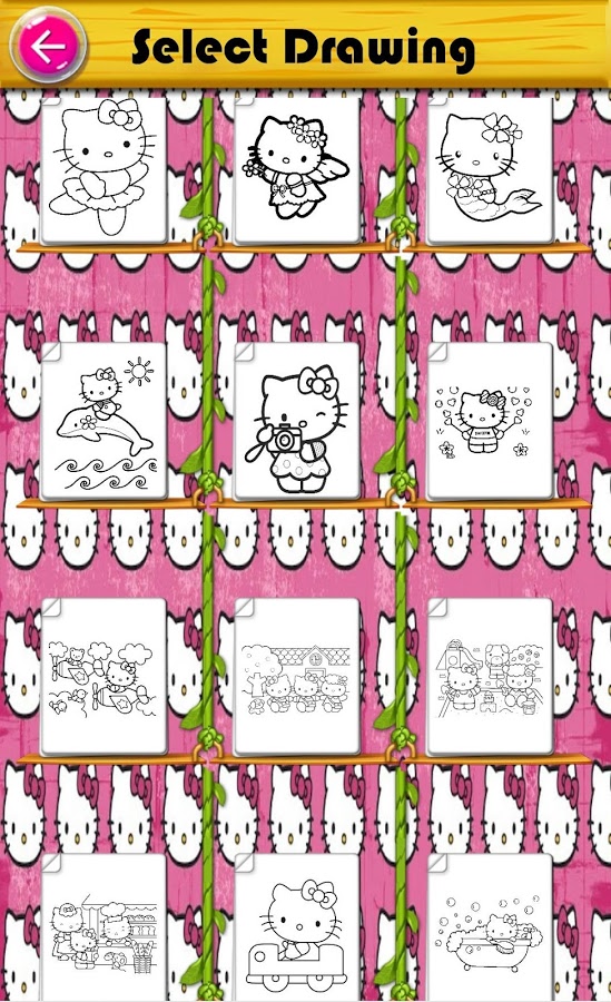 coloring kitty fun截图5