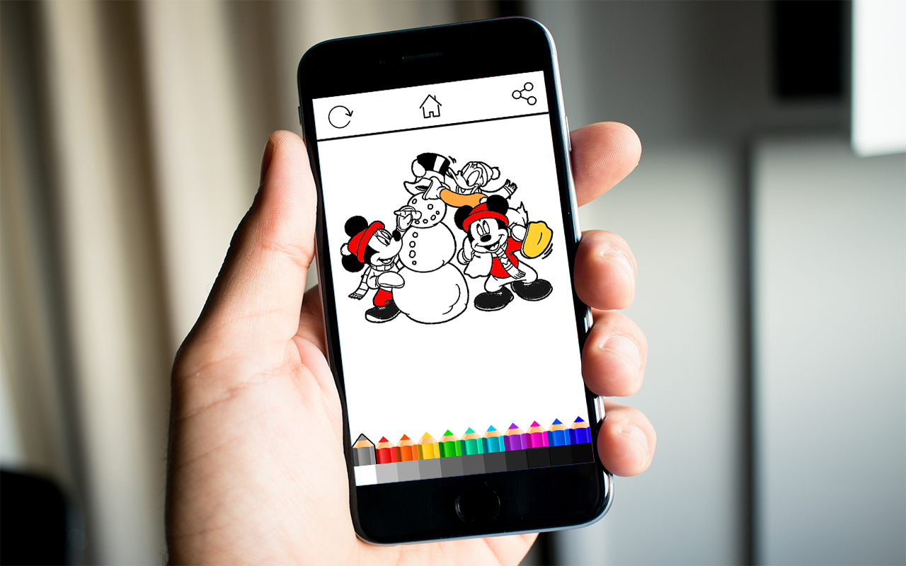 Mickey Coloring Kids截图1