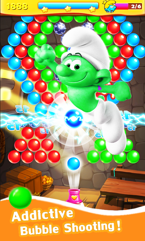 Village Pop Bubble Smurf截图2