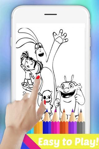 Katte & Mimm-Mim coloringbook截图1