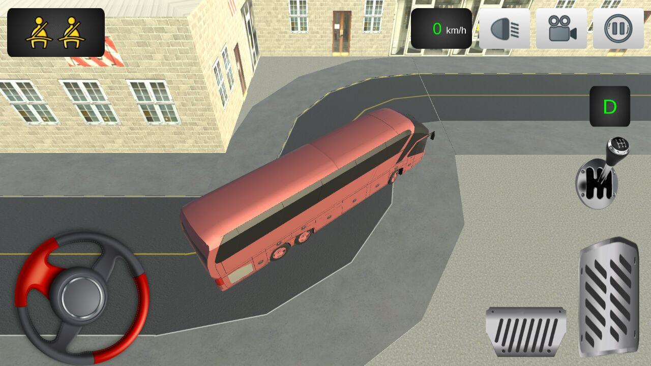 Realistic Bus Parking 3D截图5