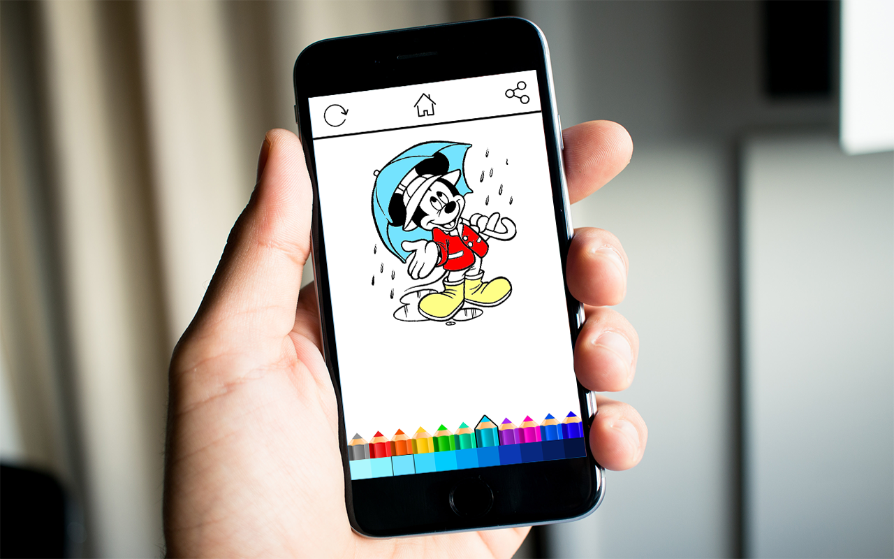 Mickey Coloring Kids截图2