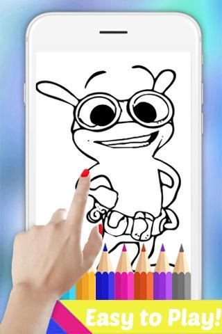 Katte & Mimm-Mim coloringbook截图4