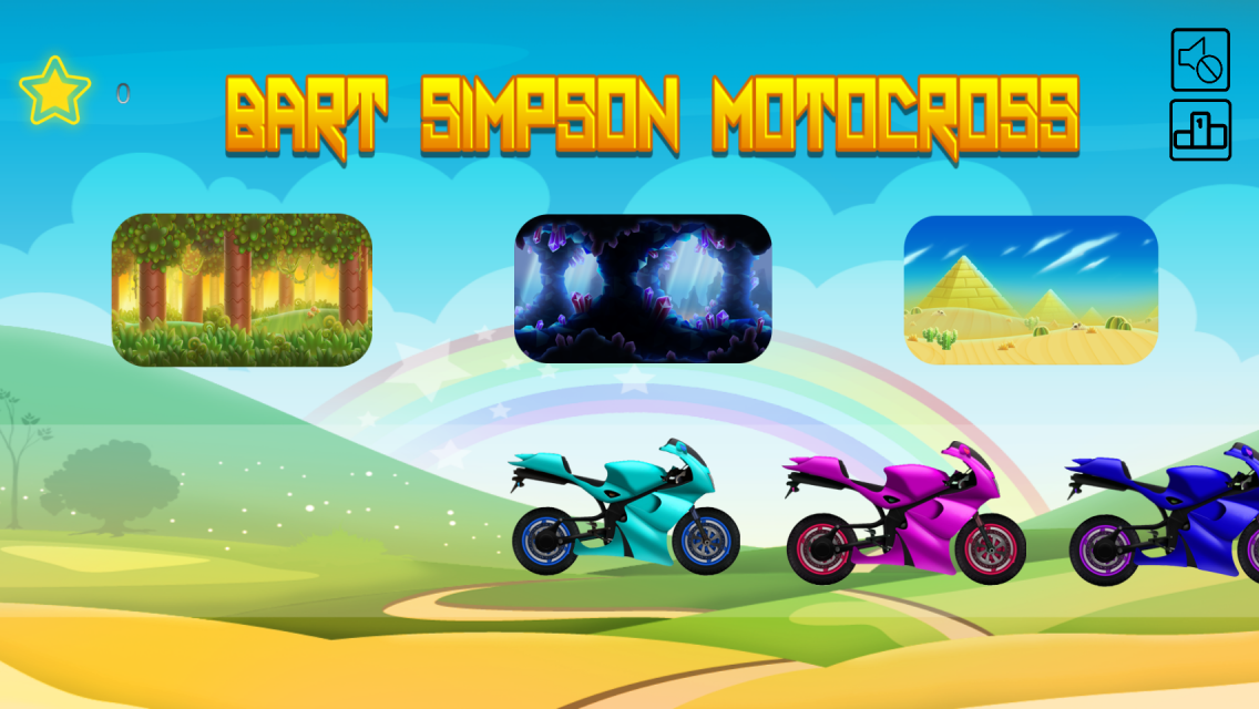 Bart simpson motocross截图5