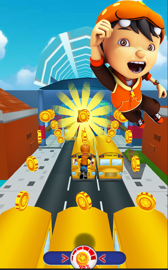 Hero Boboiboy Run截图2