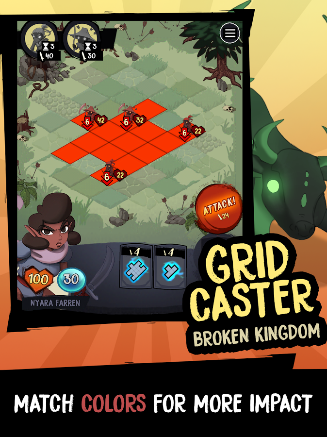 Grid Caster: Broken Kingdom截图4