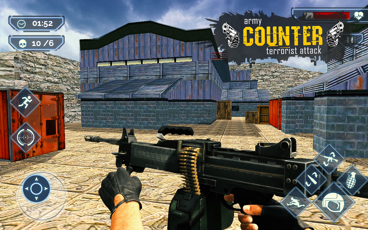 US Army Counter Terrorist Sniper Shoot Strike FPS截图3