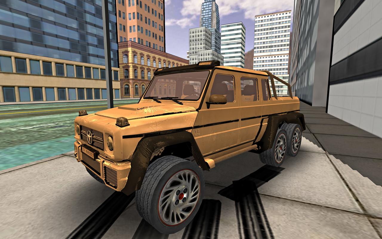 6x6 Offroad Truck Simulator 3D截图2