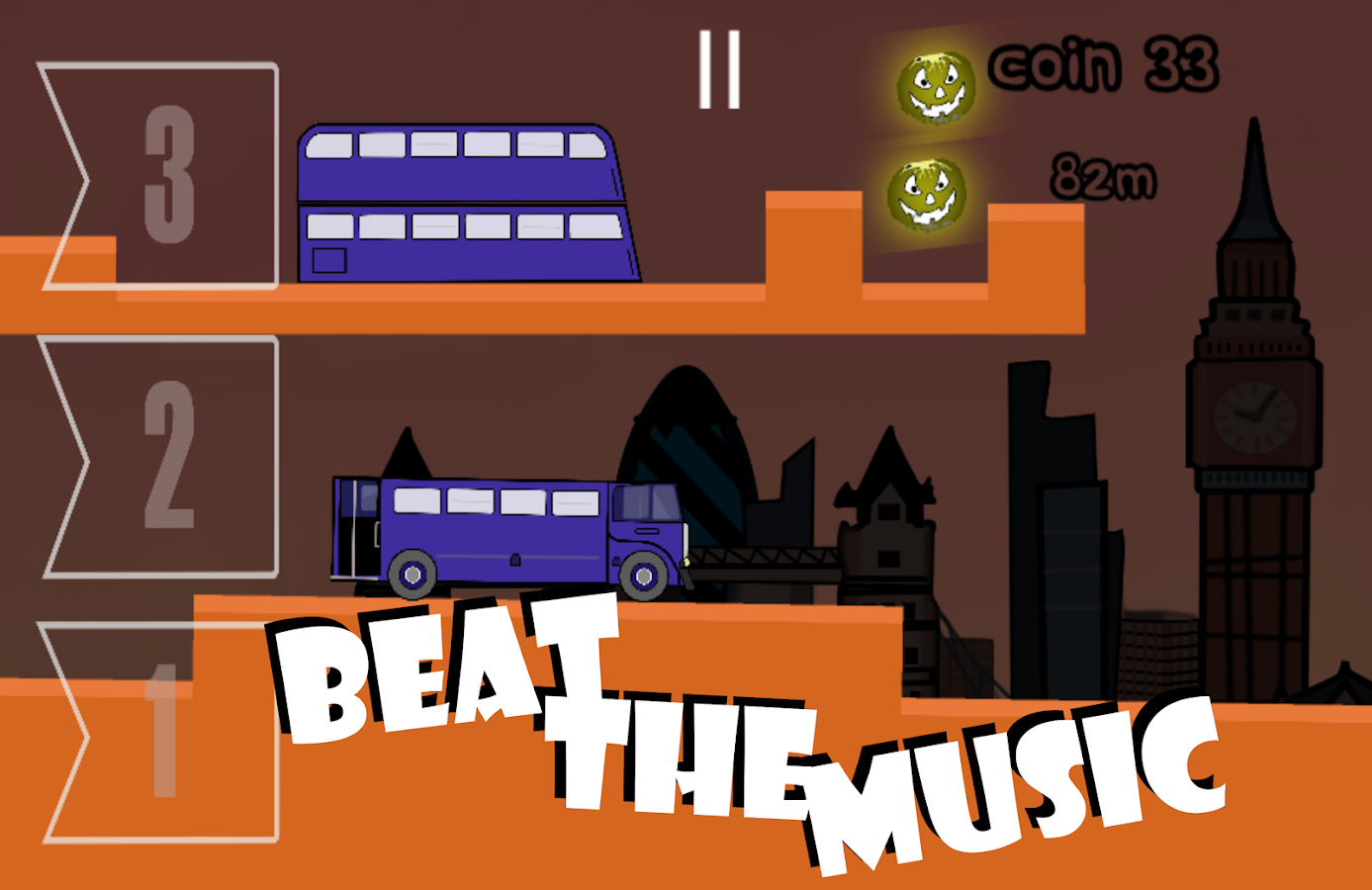 Crazy Bus Driver Dash - Action Platformer截图5