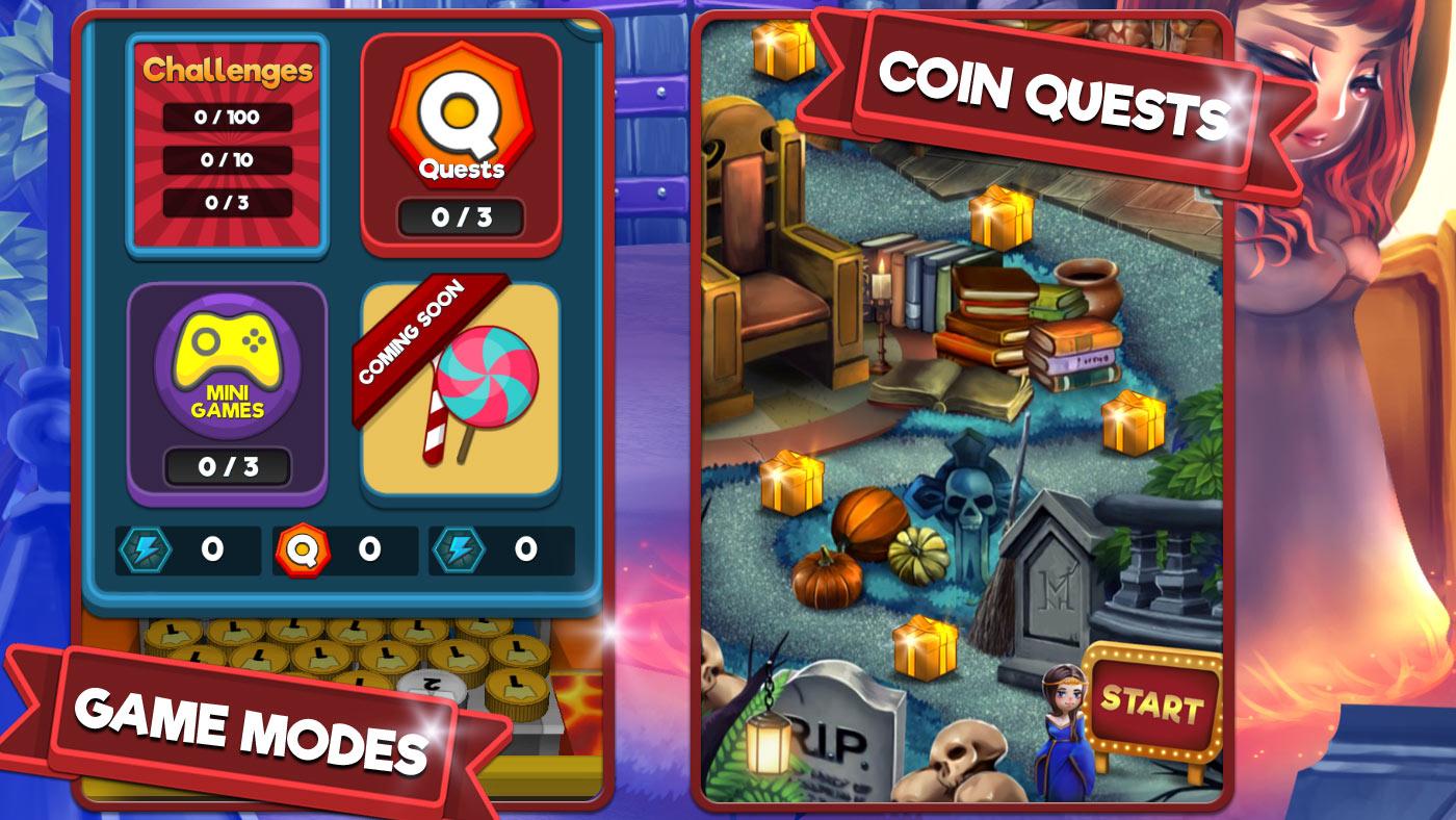 Coin Pusher Quest: Monster Mania - Haunted House截图3