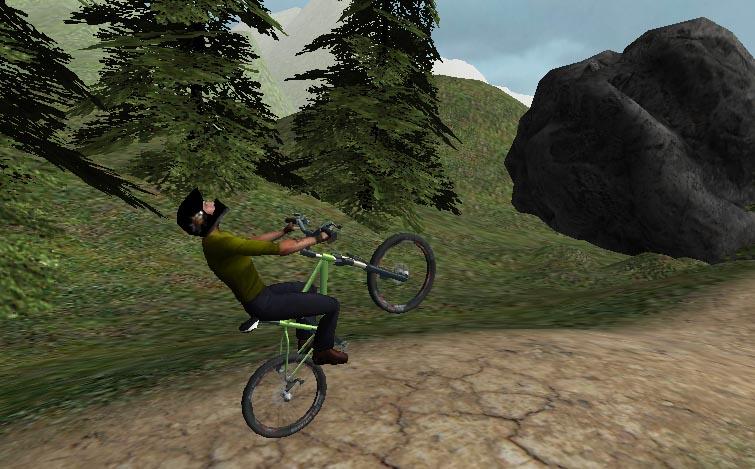 * Downhill MTB Mountain Bike Racing *截图1