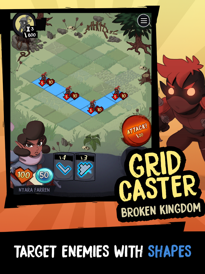 Grid Caster: Broken Kingdom截图5