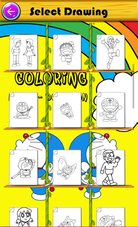 Coloring Nobita-Doraemon For Kids 2018截图3