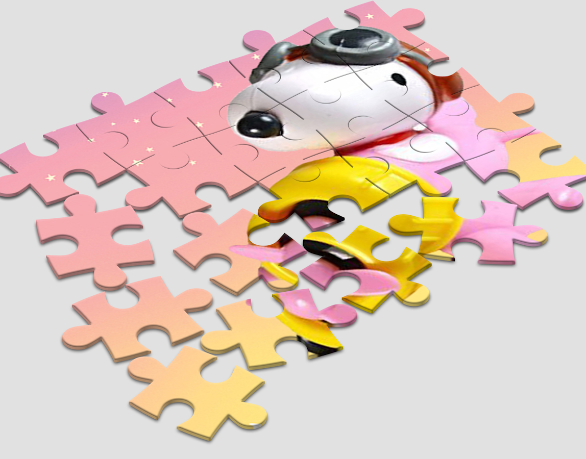 Jigsaw Snoopy Toy Kids截图3