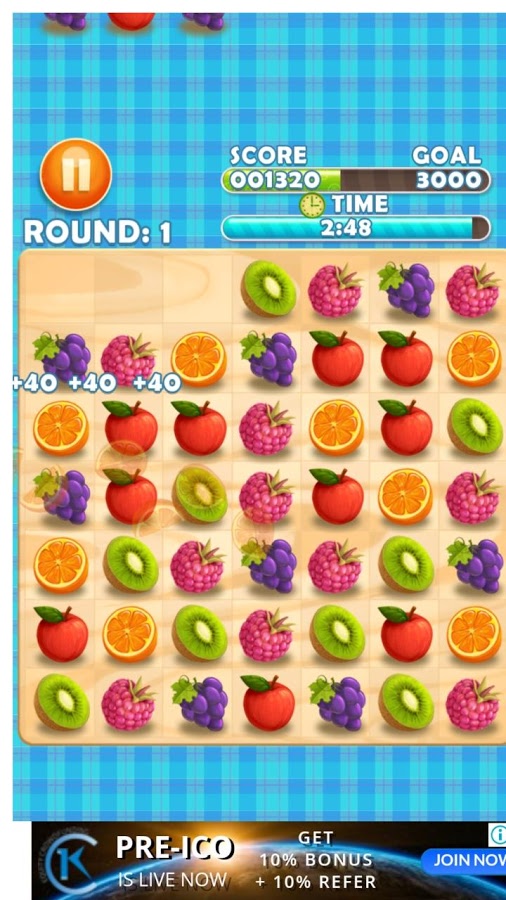 Fruits Candy Crush截图1