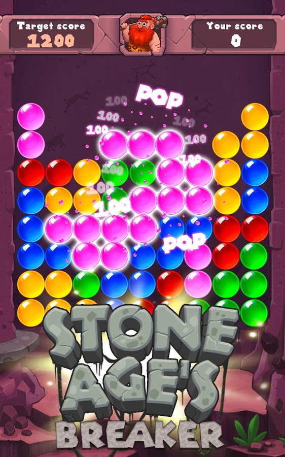 Stone Age Bubble Popper截图3