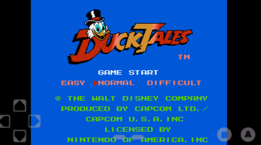 Code DuckTales - NES截图3