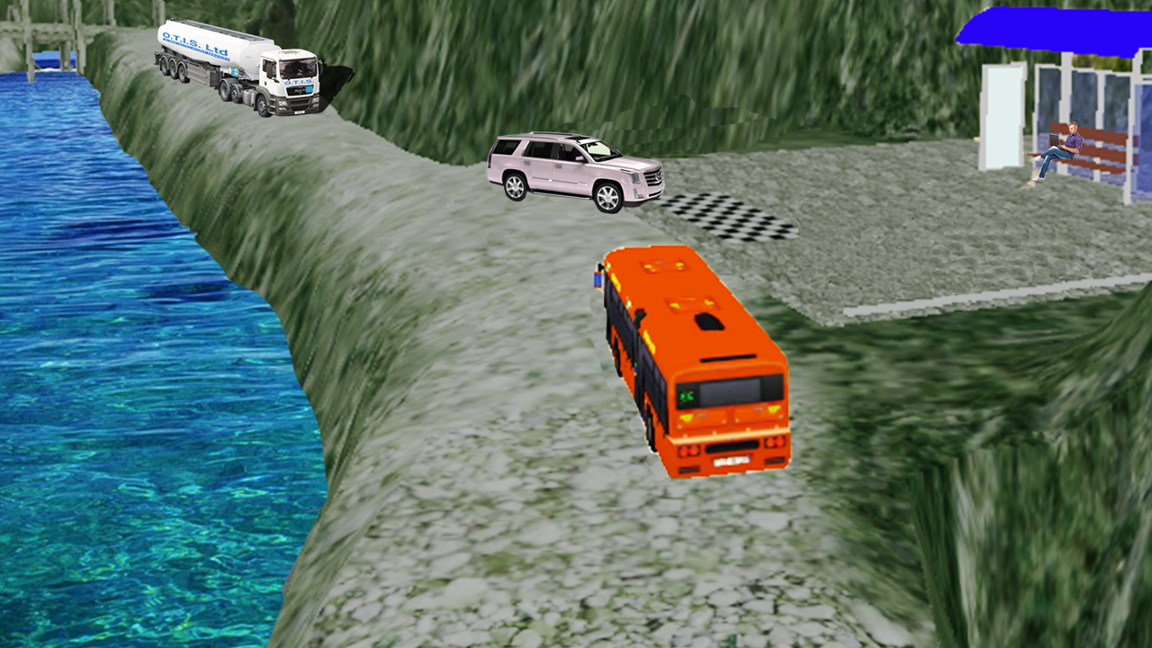 Offroad Prado Taxi : 3D Car Simulator截图1