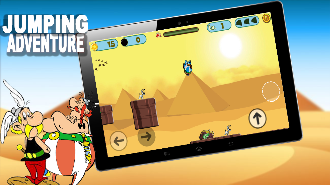 Roman Obelix Desert Adventure World截图1