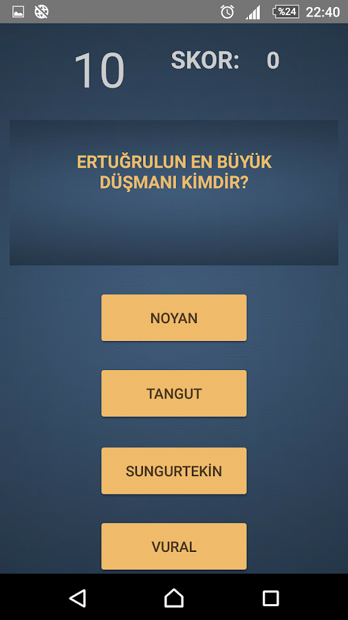 DİRİLİŞ BİLGİ YARIŞMASI截图1