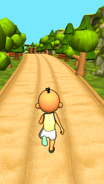 Upin ipin adventure running截图1