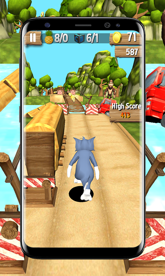 Subway Tom Running Clash Jerry Escape截图1