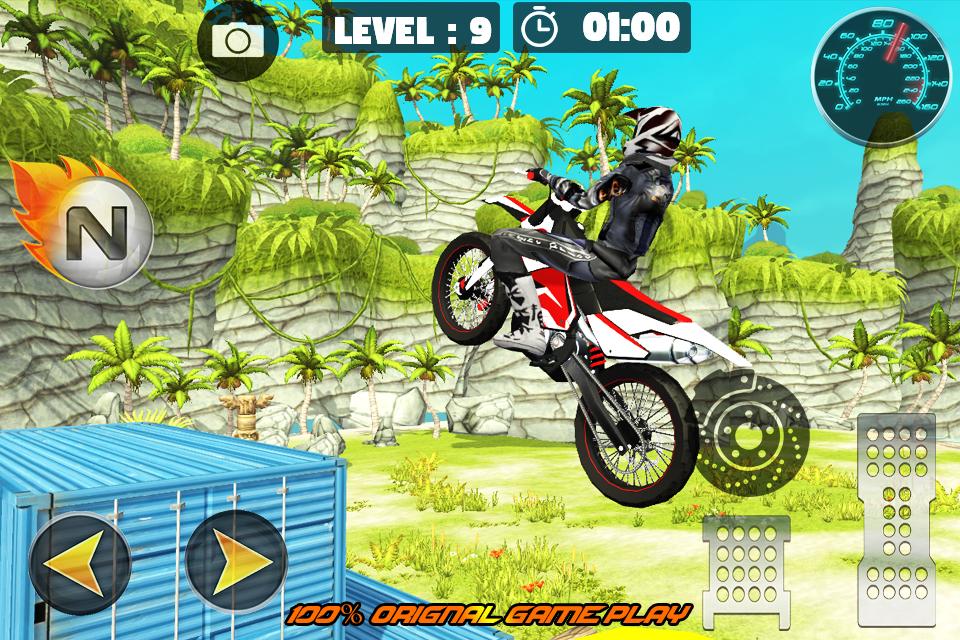 Beach MotorBike Stunt Trials - Free 3D Game 2018截图5