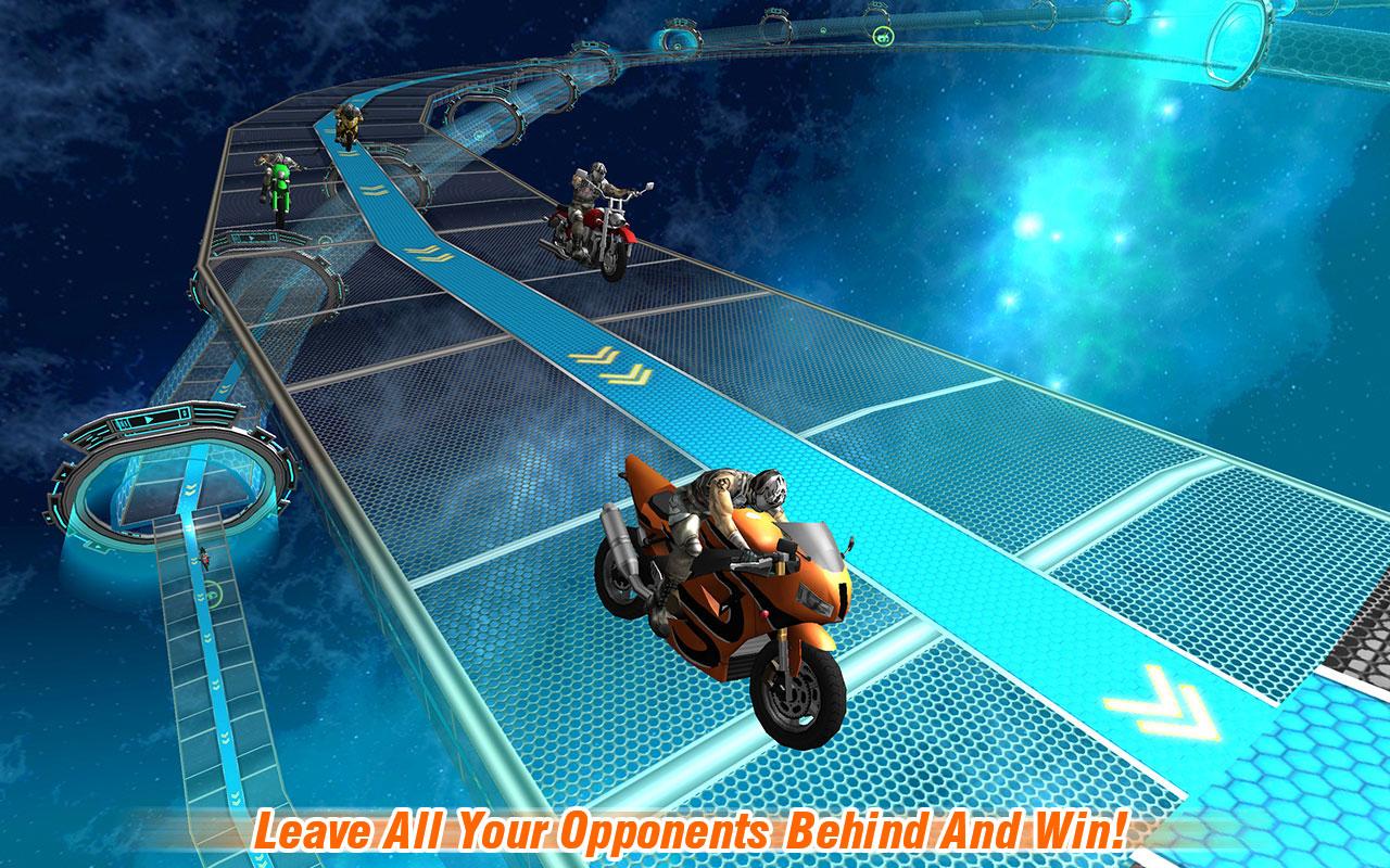 Hill Bike Racing: Neon Galaxy截图1