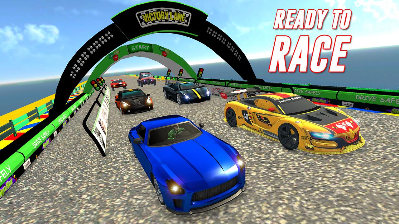 GT Racing Stunts: Tuner Car Driving截图4