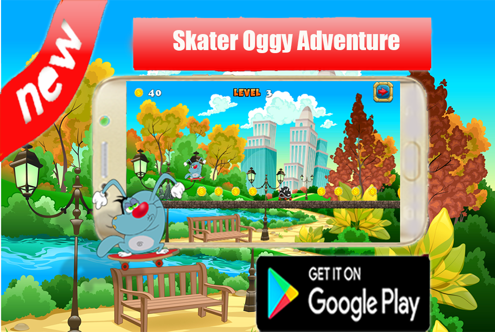 Skater Oggy Adventure截图4