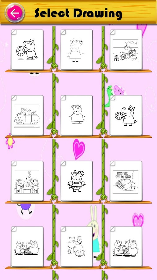 Learn to color Pink Pig截图1