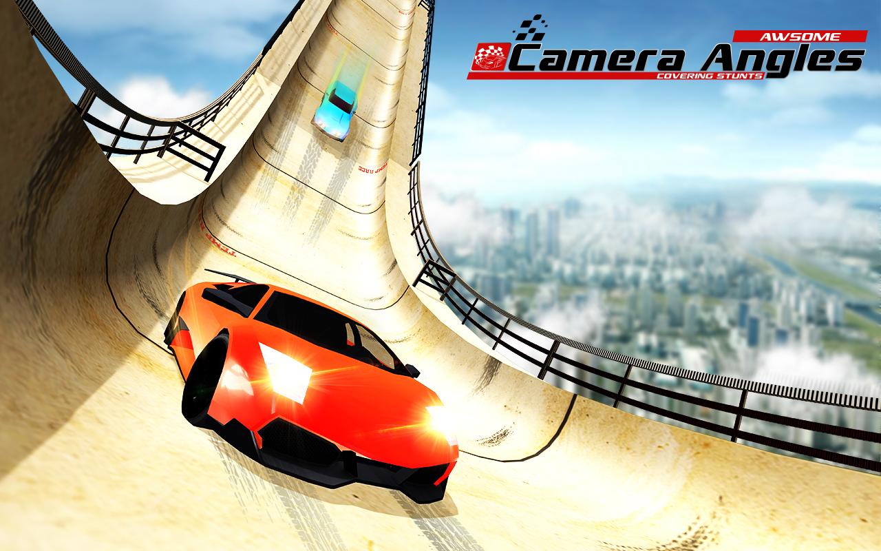 Mega Ramp Car Racing Stunts Ramp Construction截图2