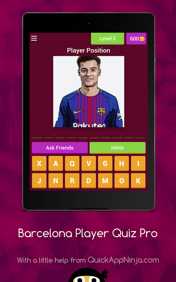 Barcelona Player Quiz Pro截图1