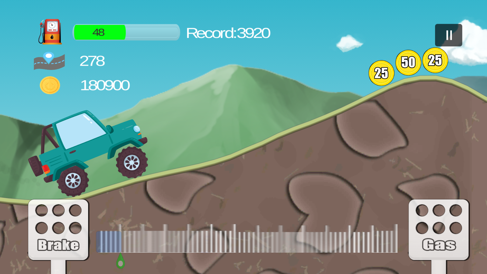 Hill Climb Racing Real Adventure III截图3