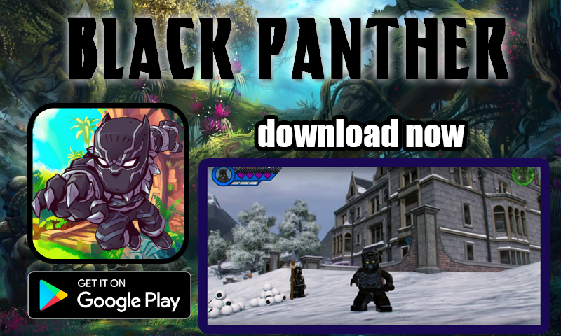 Subway Black Panther Superhero Run Adventure截图1