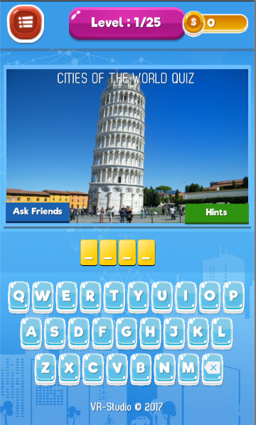 Cities of the World Quiz -Guess the City截图4