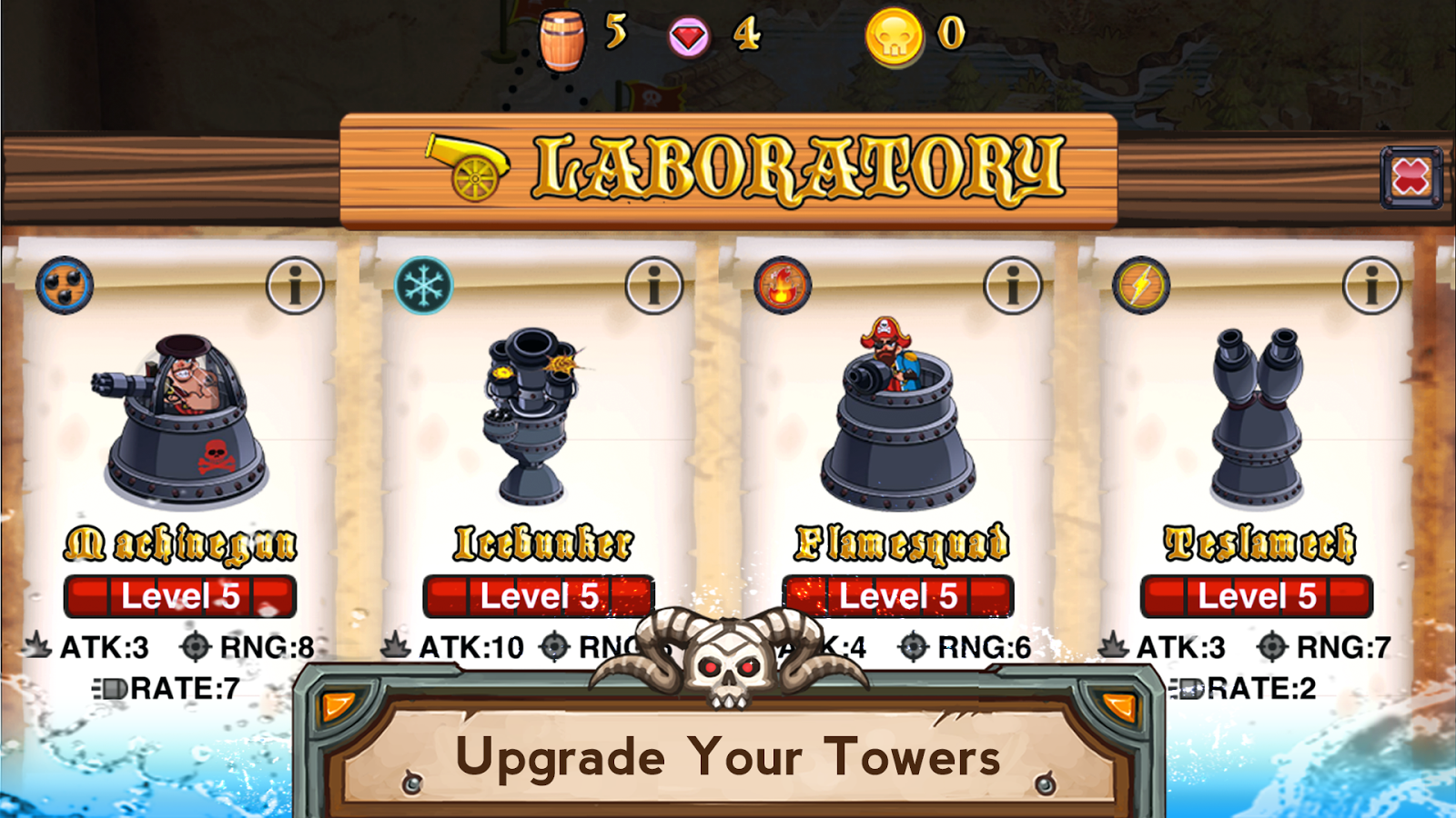 Tower Defense Pirates TD截图3