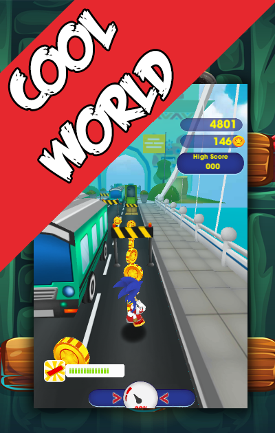 sonic rush 3D : Subway City截图2