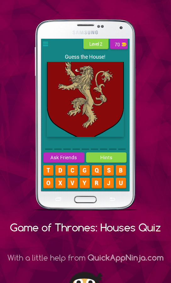 Game of Thrones: Houses Quiz截图5