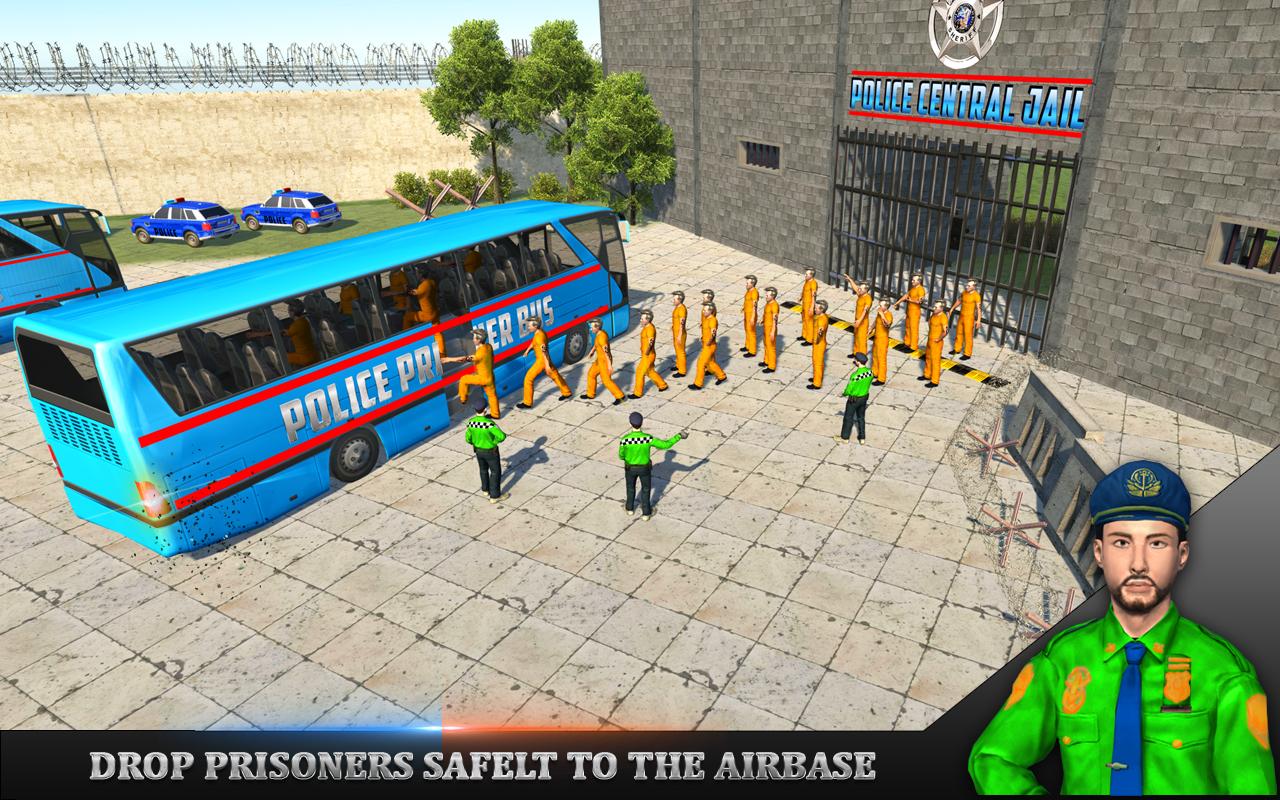 Offroad Police Transporter: Police Cargo Games截图2