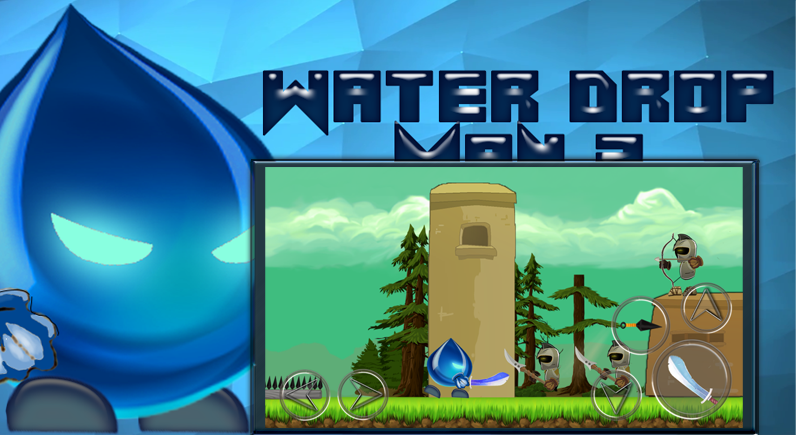 Water drop man 2截图1